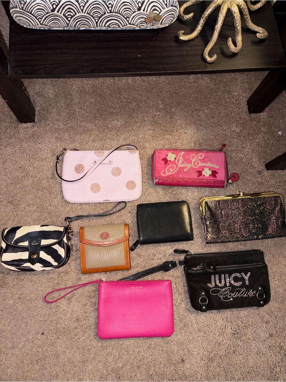 Designer Wallet and Wristlet Bundle (tan dooney wallet sold)